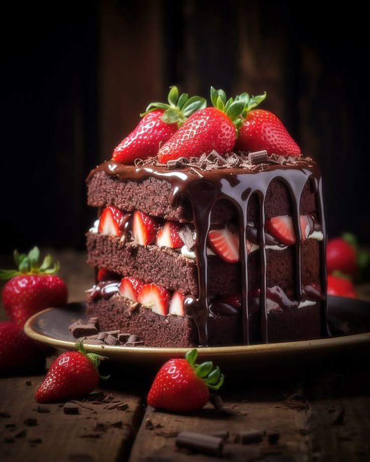 A floating slice of decadent chocolate torte