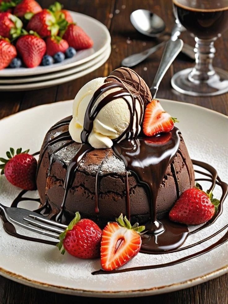 Dessert Preparation and Presentation